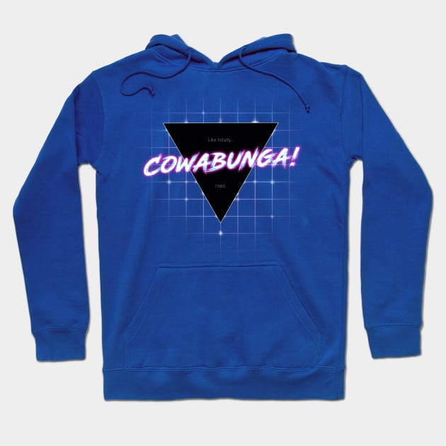 Cowabunga dude! Hoodie by ZeroRetroStyle